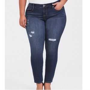 Torrid Skinny Blue Jeans